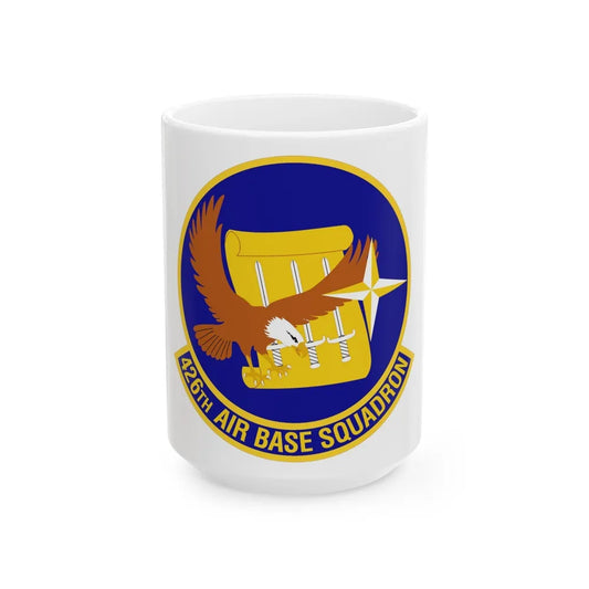 426th Air Base Squadron (U.S. Air Force) White Coffee Mug-15oz-Go Mug Yourself