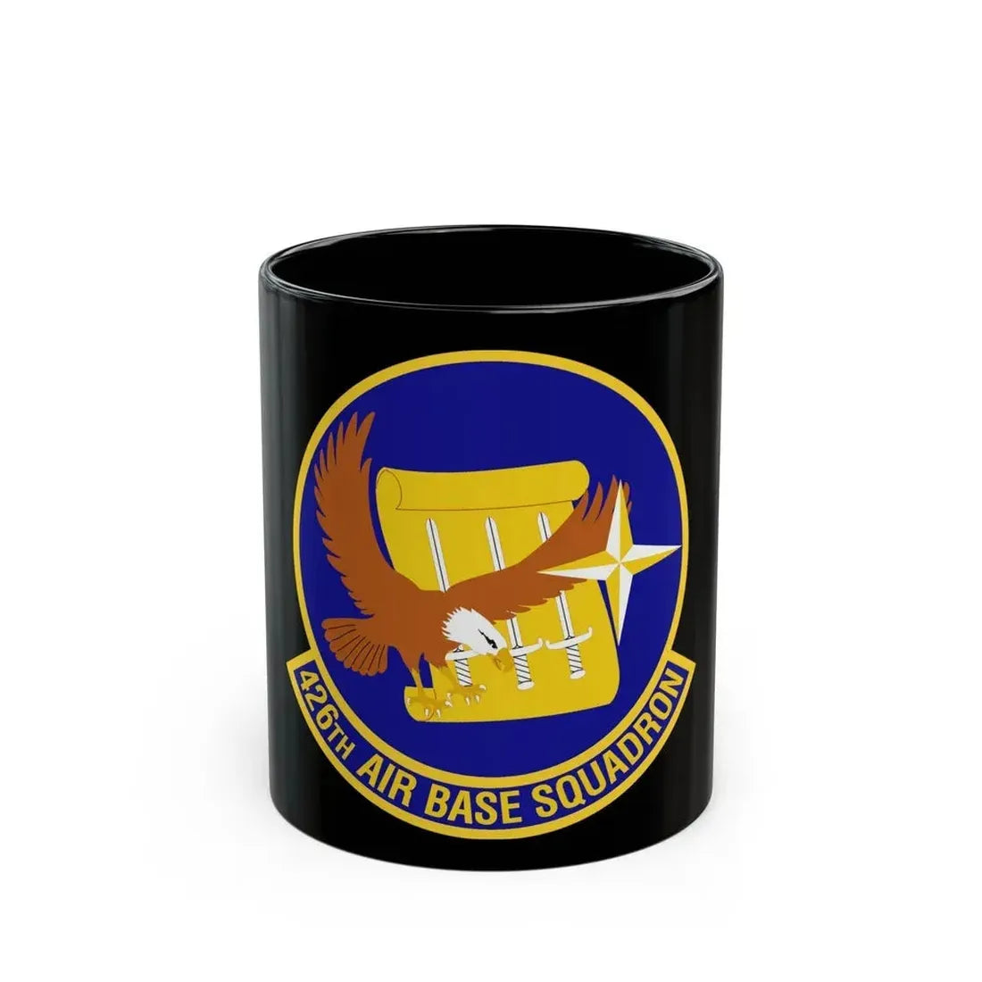 426th Air Base Squadron (U.S. Air Force) Black Coffee Mug 11oz - Go Mug Yourself