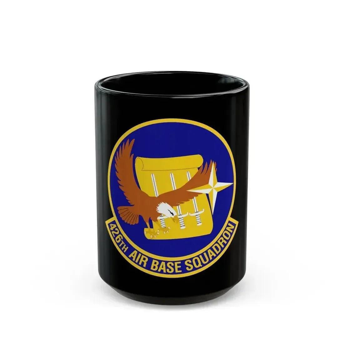 426th Air Base Squadron (U.S. Air Force) Black Coffee Mug 15oz - Go Mug Yourself