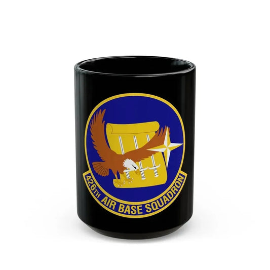 426th Air Base Squadron (U.S. Air Force) Black Coffee Mug 15oz - Go Mug Yourself