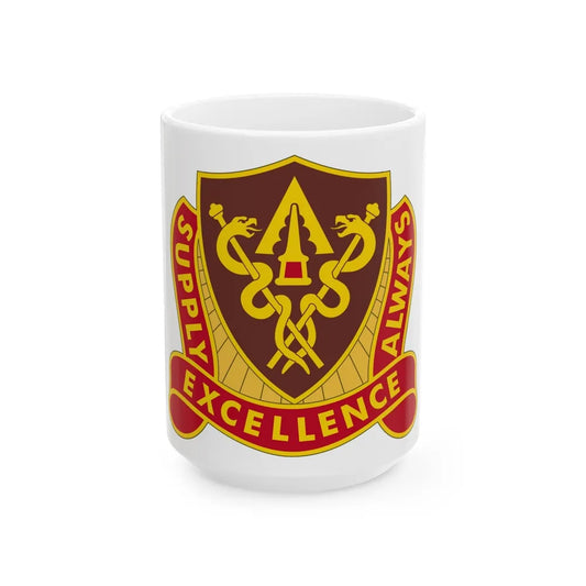 427 Medical Battalion (U.S. Army) White Coffee Mug-15oz-Go Mug Yourself