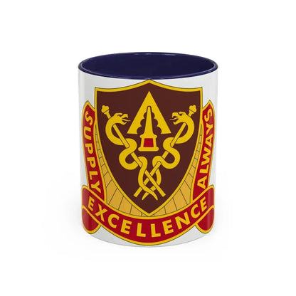 427 Medical Battalion (U.S. Army) Accent Coffee Mug 11oz Navy - Go Mug Yourself
