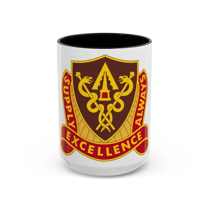 427 Medical Battalion (U.S. Army) Accent Coffee Mug 15oz Black - Go Mug Yourself