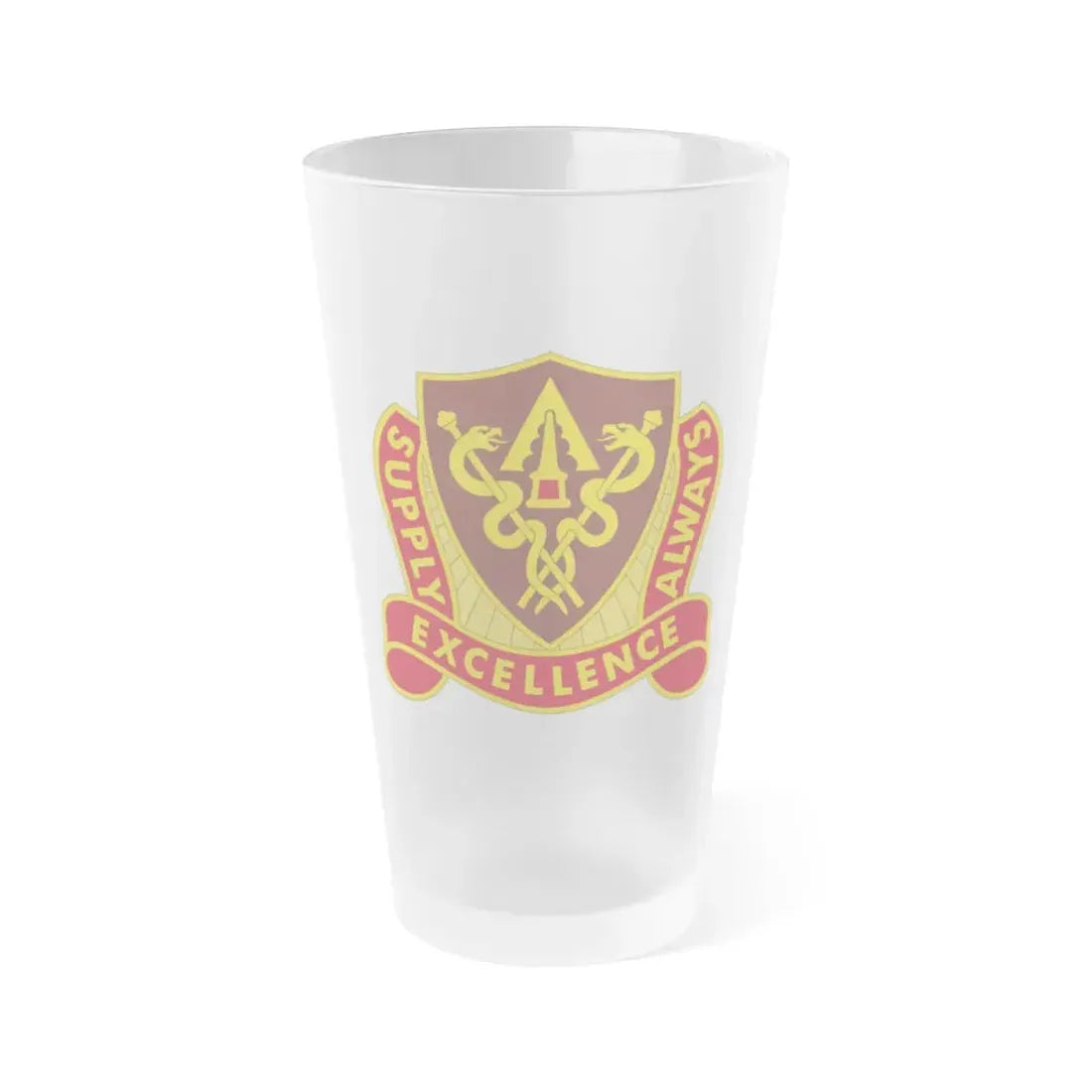 427 Medical Battalion (U.S. Army) Frosted Pint Glass 16oz Default Title - Go Mug Yourself