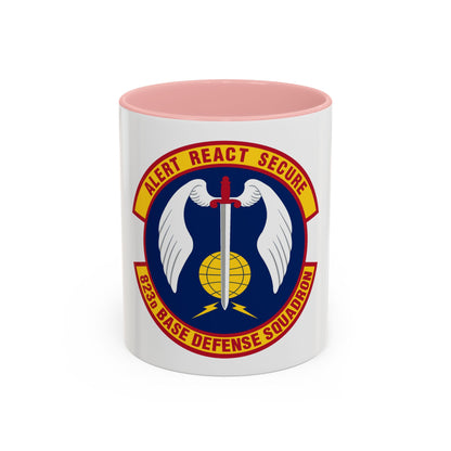 823 Base Defense Squadron ACC (U.S. Air Force) Accent Coffee Mug