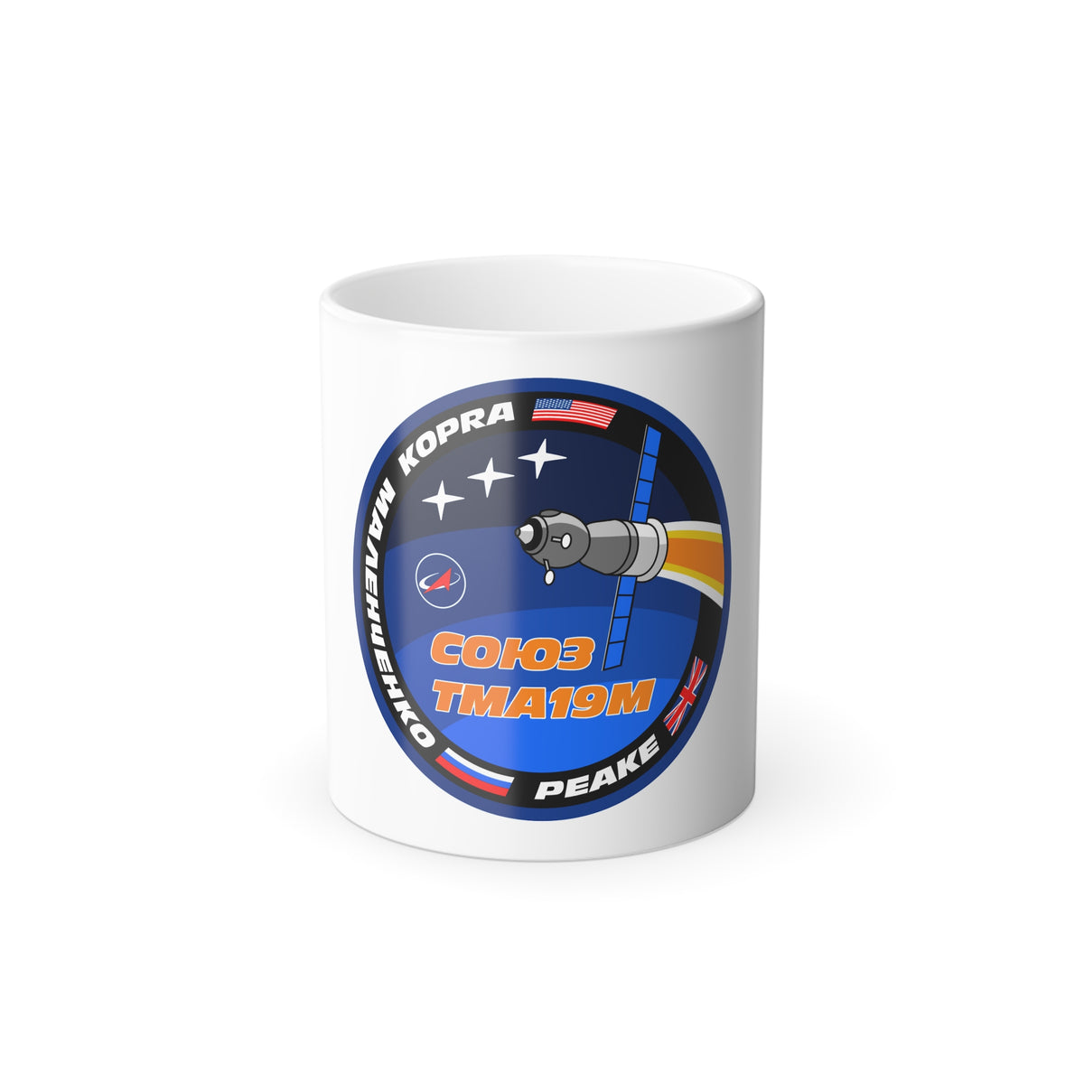 Soyuz TMA-19M (Soyuz Programme) Color Changing Mug 11oz