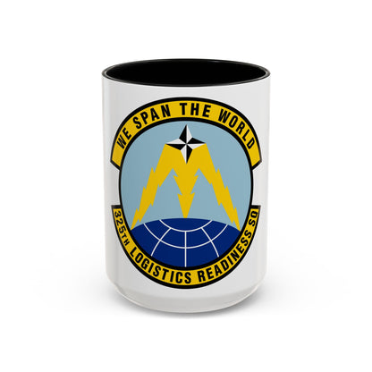 325 Logistics Readiness Squadron ACC (U.S. Air Force) Accent Coffee Mug