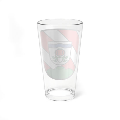 DEU Bibertal COA (Germany) (Coat of Arms) Pint Glass 16oz