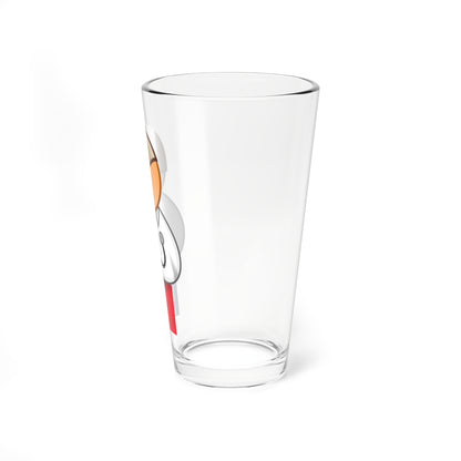 FR-Medical-Bio-Stub (France) Pint Glass 16oz