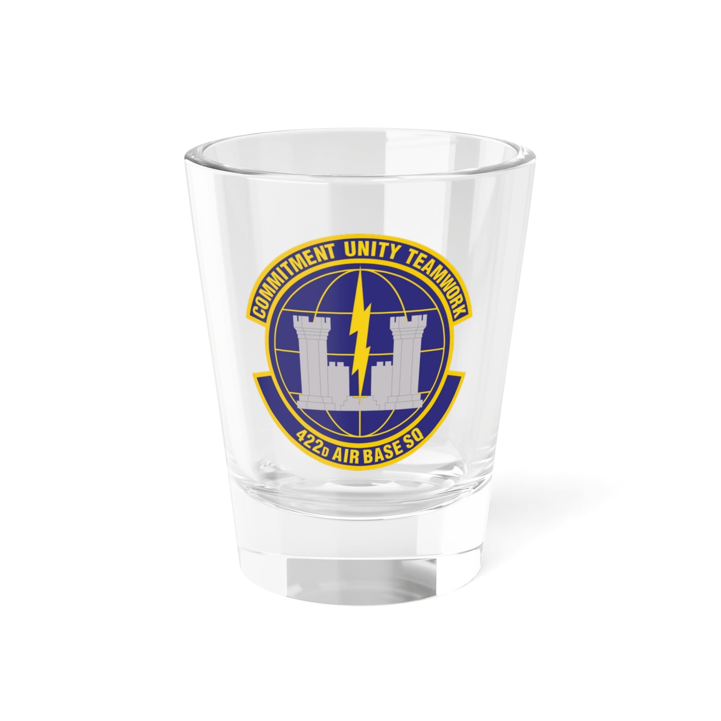 422d Air Base Squadron (U.S. Air Force) Shot Glass 1.5oz