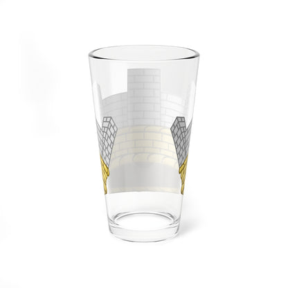 Corona di Comune entro i 3000 ab. Regno dItalia 1861-1946-variante (Italy) (Coat of Arms) Pint Glass 16oz