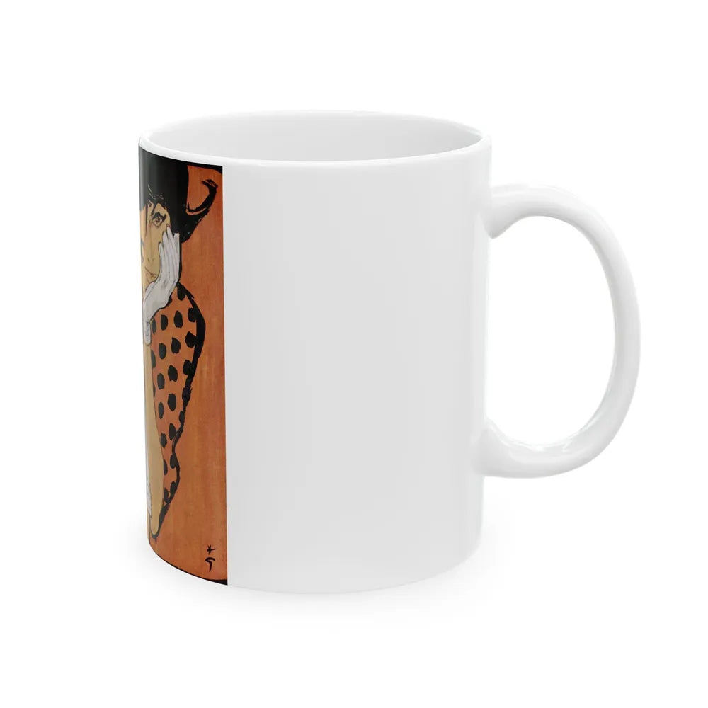 Crescendo Gloves, 1960 - White Coffee Mug-Go Mug Yourself