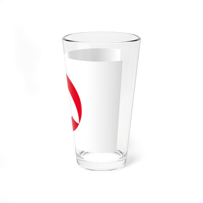 Flag of Nishigo Fukushima (Japan) Pint Glass 16oz