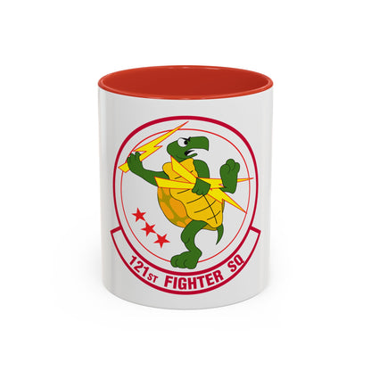 121 Fighter Squadron (U.S. Air Force) Accent Coffee Mug