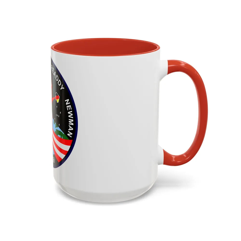 STS 51 L (NASA) Accent Coffee Mug-Go Mug Yourself