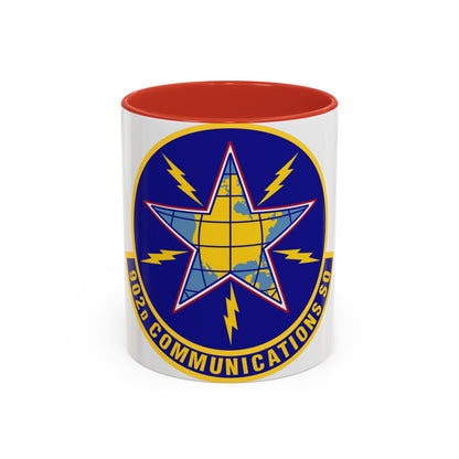 902d Communications Squadron (U.S. Air Force) Accent Coffee Mug