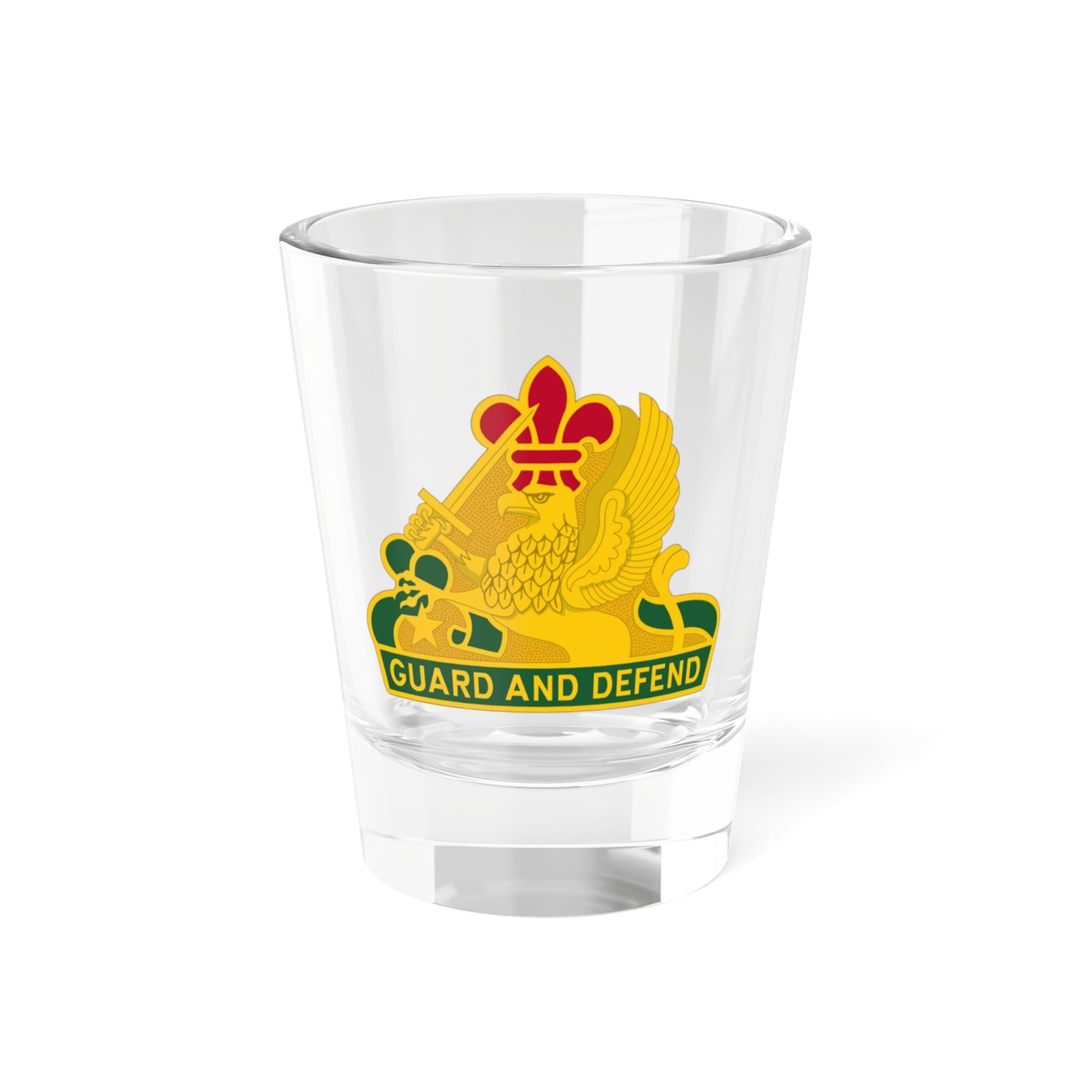 Verre à liqueur du bataillon de police militaire 535 (armée américaine) 1,5 oz