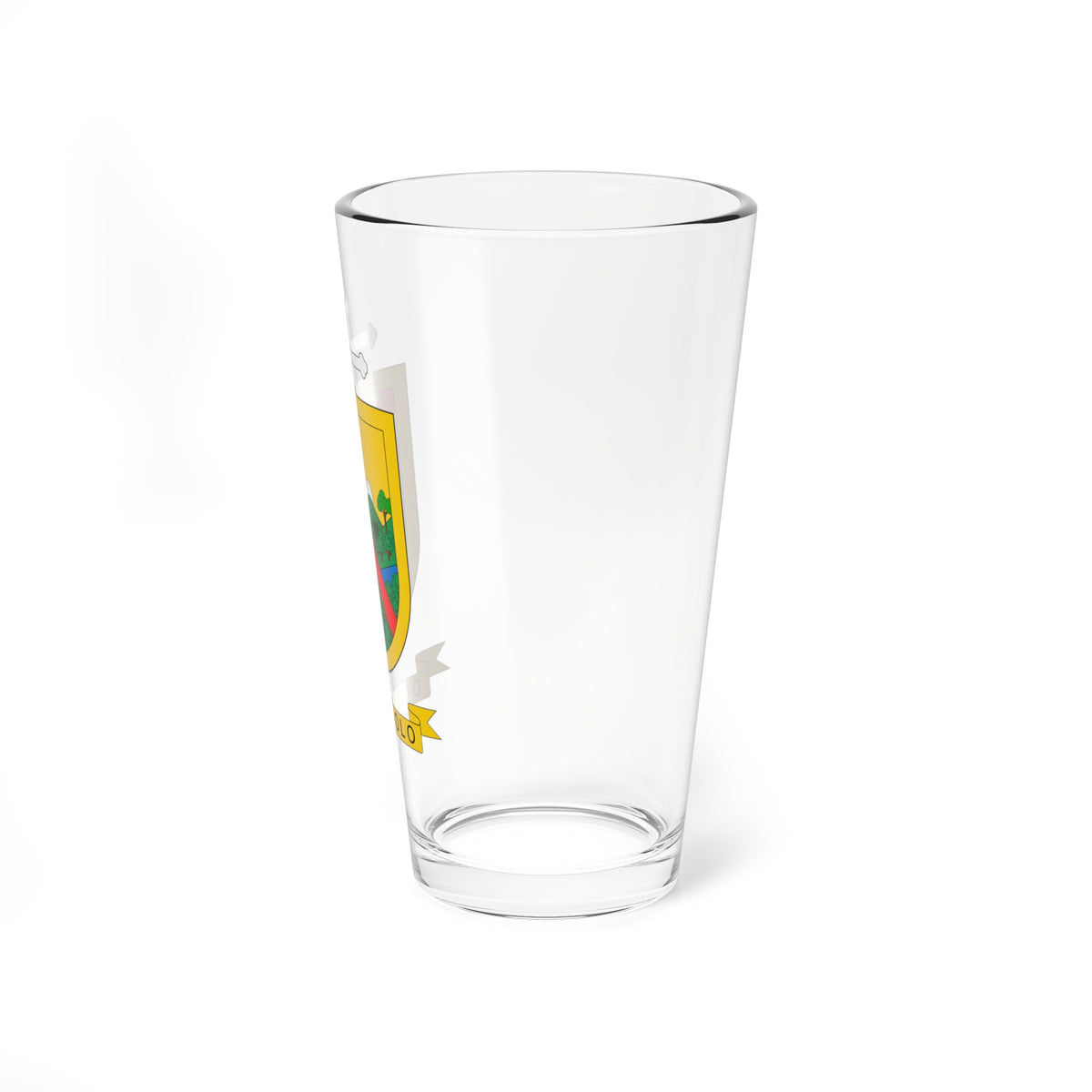 Escudo del Vicariato de Puerto Gaitán (Colombia) (Coat of Arms) Pint Glass 16oz