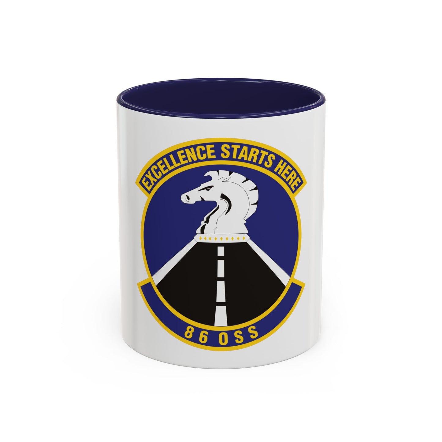 86th Operations Support Squadron (U.S. Air Force) Accent Coffee Mug
