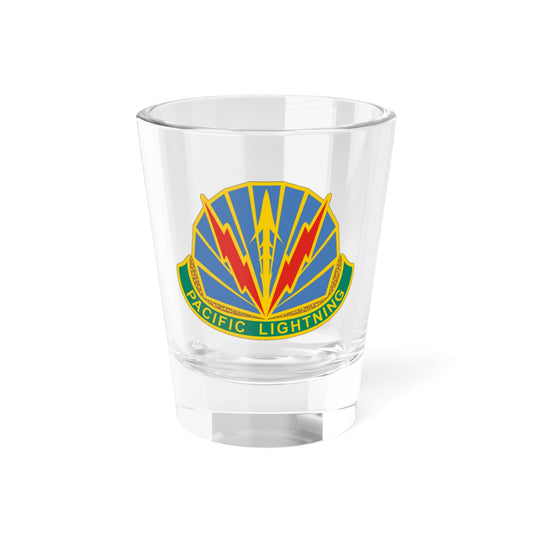 Verre à liqueur de la Brigade de police militaire d'Hawaï 2 (armée américaine) 1,5 oz