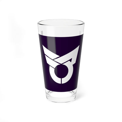 Flag of Ashoro Hokkaido (Japan) Pint Glass 16oz