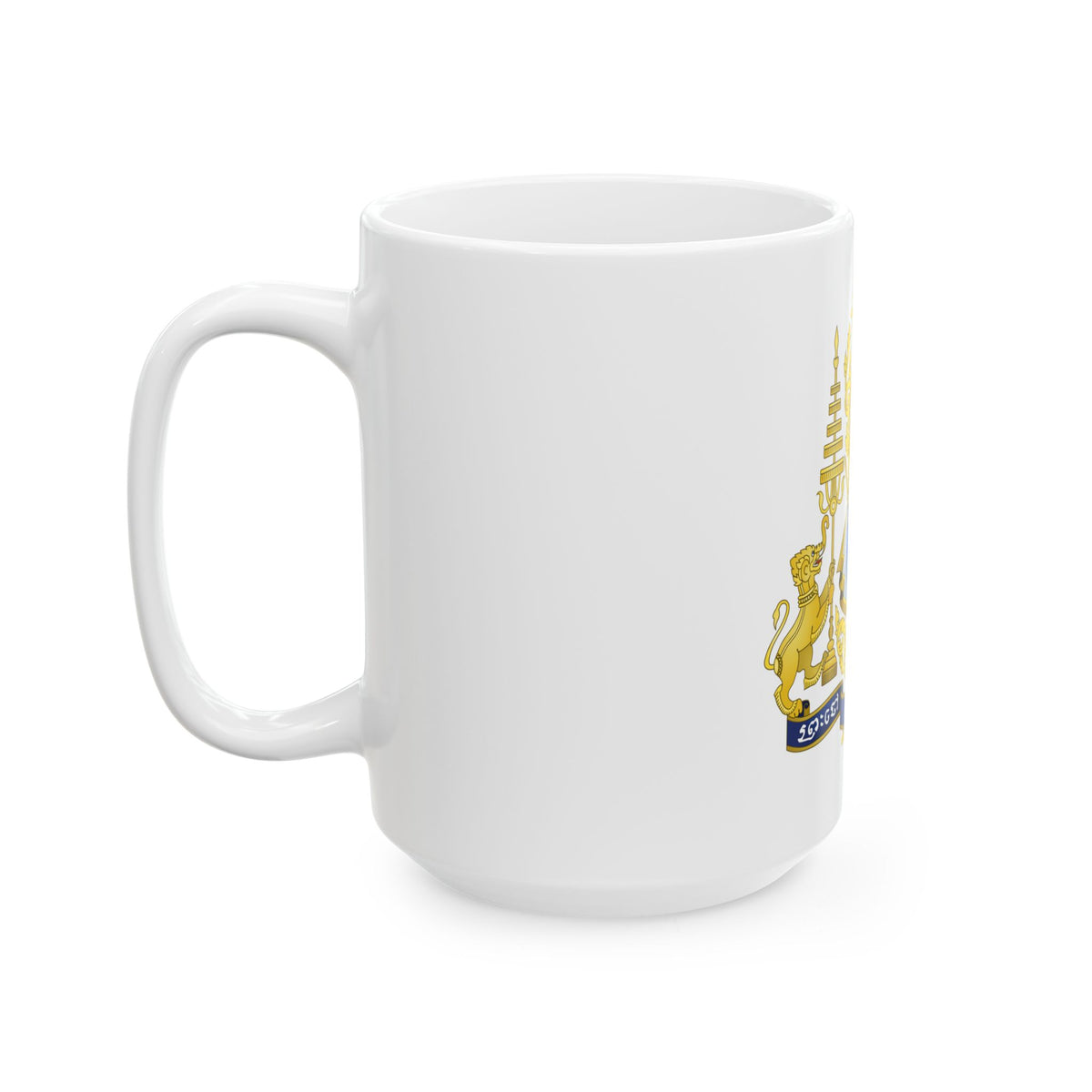 Royal arms of Cambodia - White Coffee Mug