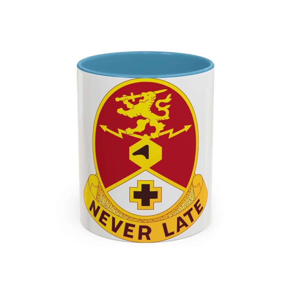 428 Medical Center (U.S. Army) Accent Coffee Mug-11oz-Light Blue-Go Mug Yourself