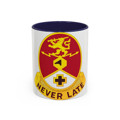 428 Medical Center (U.S. Army) Accent Coffee Mug-11oz-Navy-Go Mug Yourself