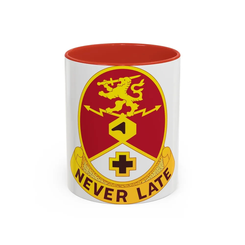 428 Medical Center (U.S. Army) Accent Coffee Mug-11oz-Red-Go Mug Yourself