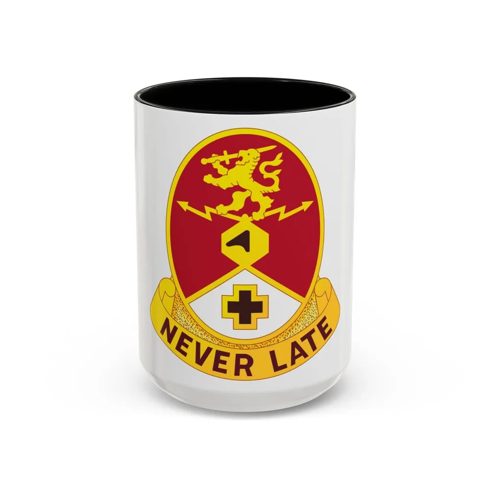 428 Medical Center (U.S. Army) Accent Coffee Mug-15oz-Black-Go Mug Yourself