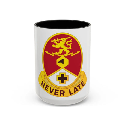 428 Medical Center (U.S. Army) Accent Coffee Mug-15oz-Black-Go Mug Yourself