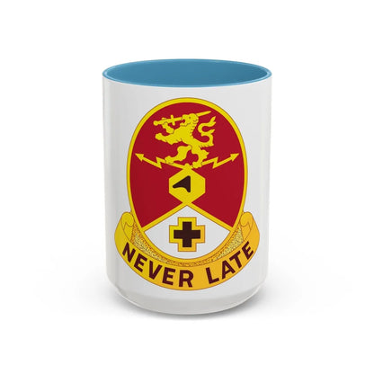 428 Medical Center (U.S. Army) Accent Coffee Mug-15oz-Light Blue-Go Mug Yourself