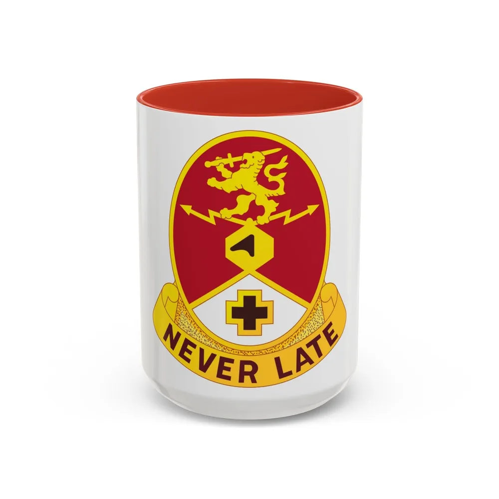 428 Medical Center (U.S. Army) Accent Coffee Mug-15oz-Red-Go Mug Yourself