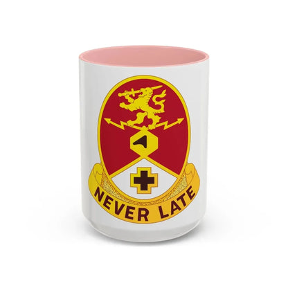 428 Medical Center (U.S. Army) Accent Coffee Mug 15oz Pink - Go Mug Yourself