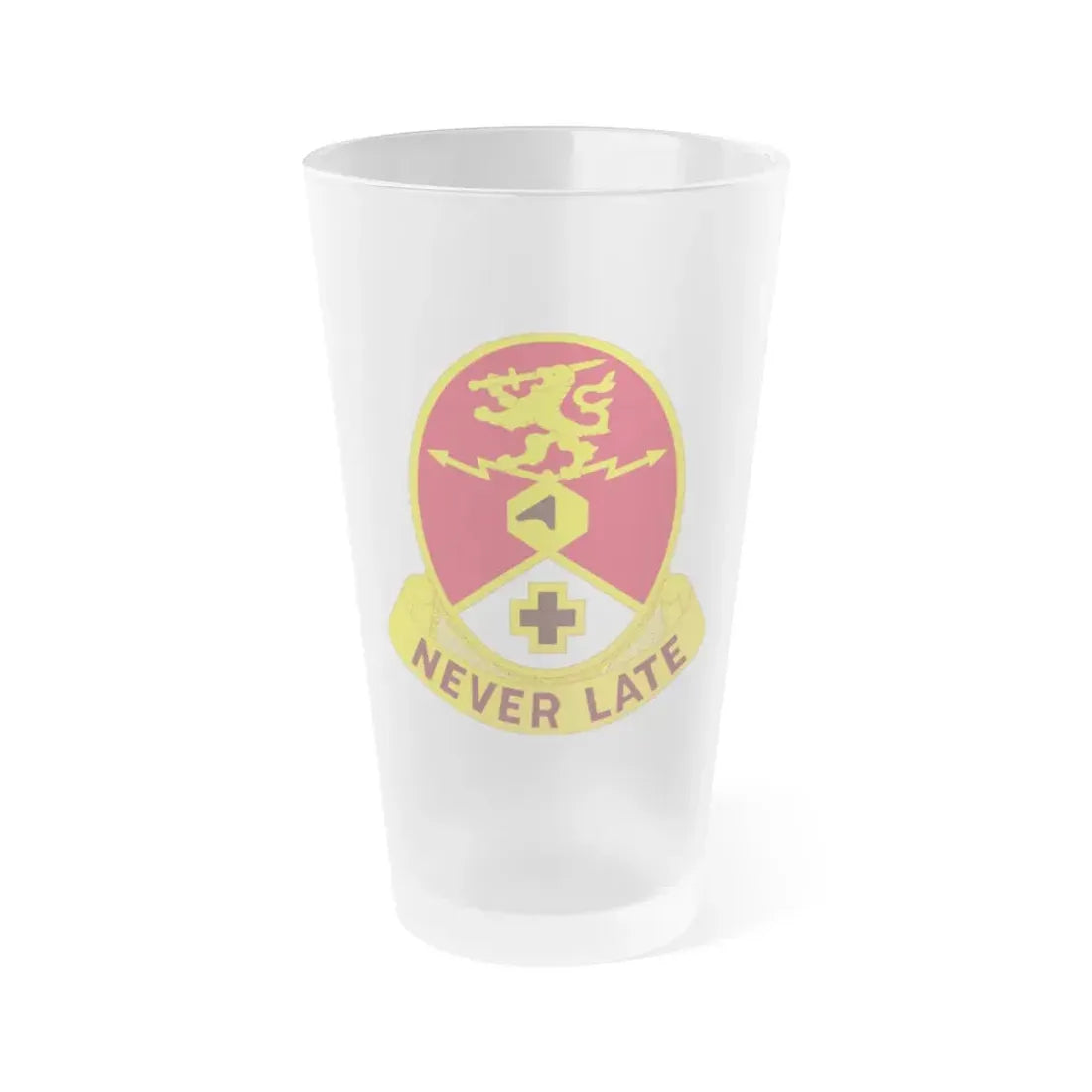 428 Medical Center (U.S. Army) Frosted Pint Glass 16oz Default Title - Go Mug Yourself