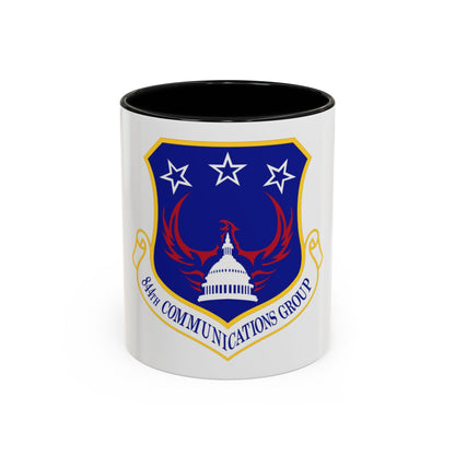 844th Communications Group (U.S. Air Force) Accent Coffee Mug