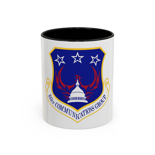 844th Communications Group (U.S. Air Force) Accent Coffee Mug