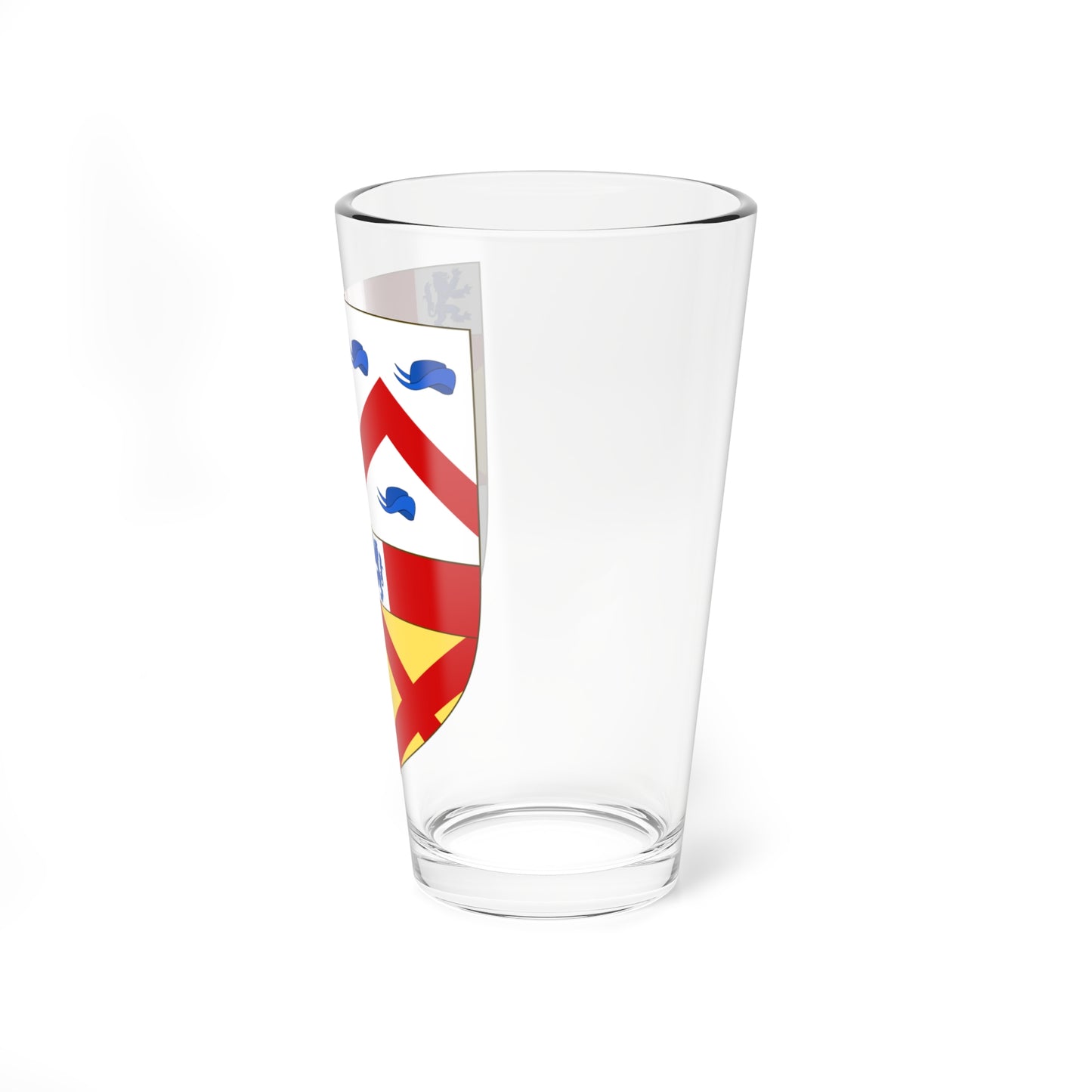 Coats of Arms of the Bruce family Marquess of Ailesbury (Scotland) (Coat of Arms) Pint Glass 16oz