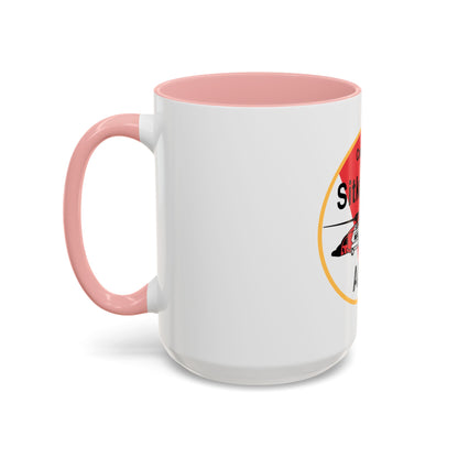 USCG Air Station Sitka (U.S. Coast Guard) Accent Coffee Mug
