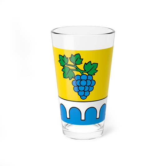 CHE Tresa Flag (Switzerland) Pint Glass 16oz