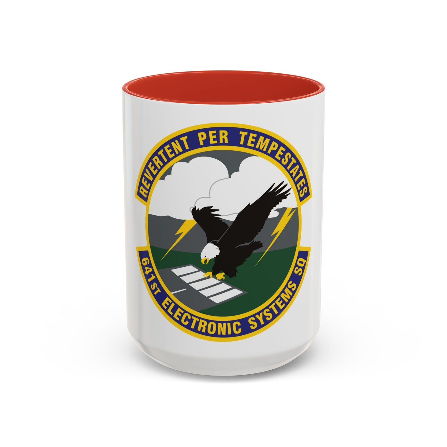 641st Electronic Systems Squadron (U.S. Air Force) Accent Coffee Mug