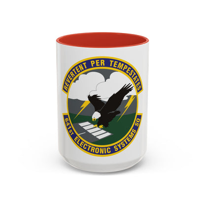 641st Electronic Systems Squadron (U.S. Air Force) Accent Coffee Mug