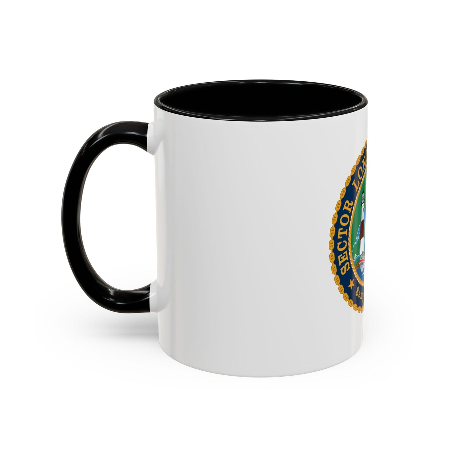 USCG Sector Long Island Sound (U.S. Coast Guard) Accent Coffee Mug
