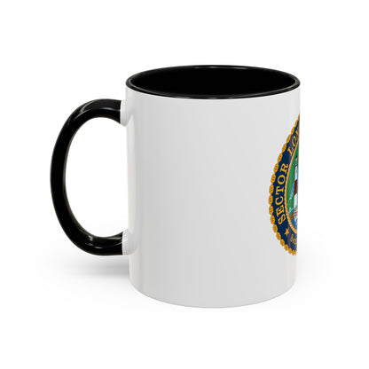 USCG Sector Long Island Sound (U.S. Coast Guard) Accent Coffee Mug