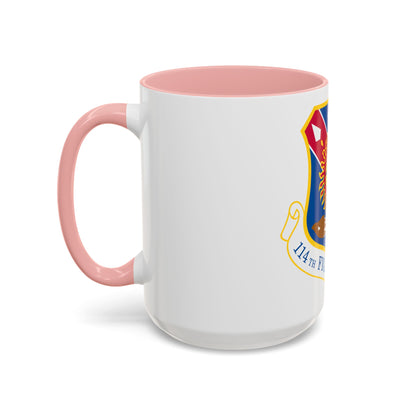 114th Fighter Wing (U.S. Air Force) Accent Coffee Mug
