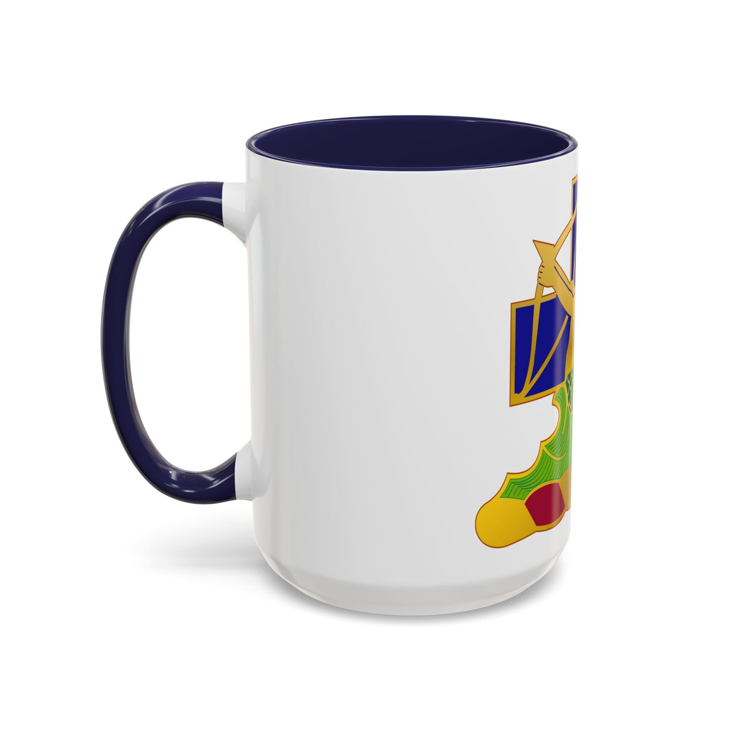 10th Antiaircraft Artillery Automatic Weapons Battalion (U.S. Army) Accent Coffee Mug
