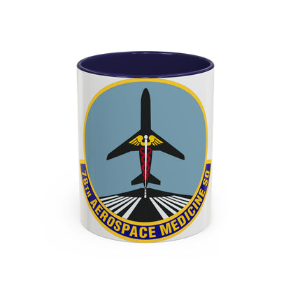 78th Aerospace Medicine Squadron (U.S. Air Force) Accent Coffee Mug