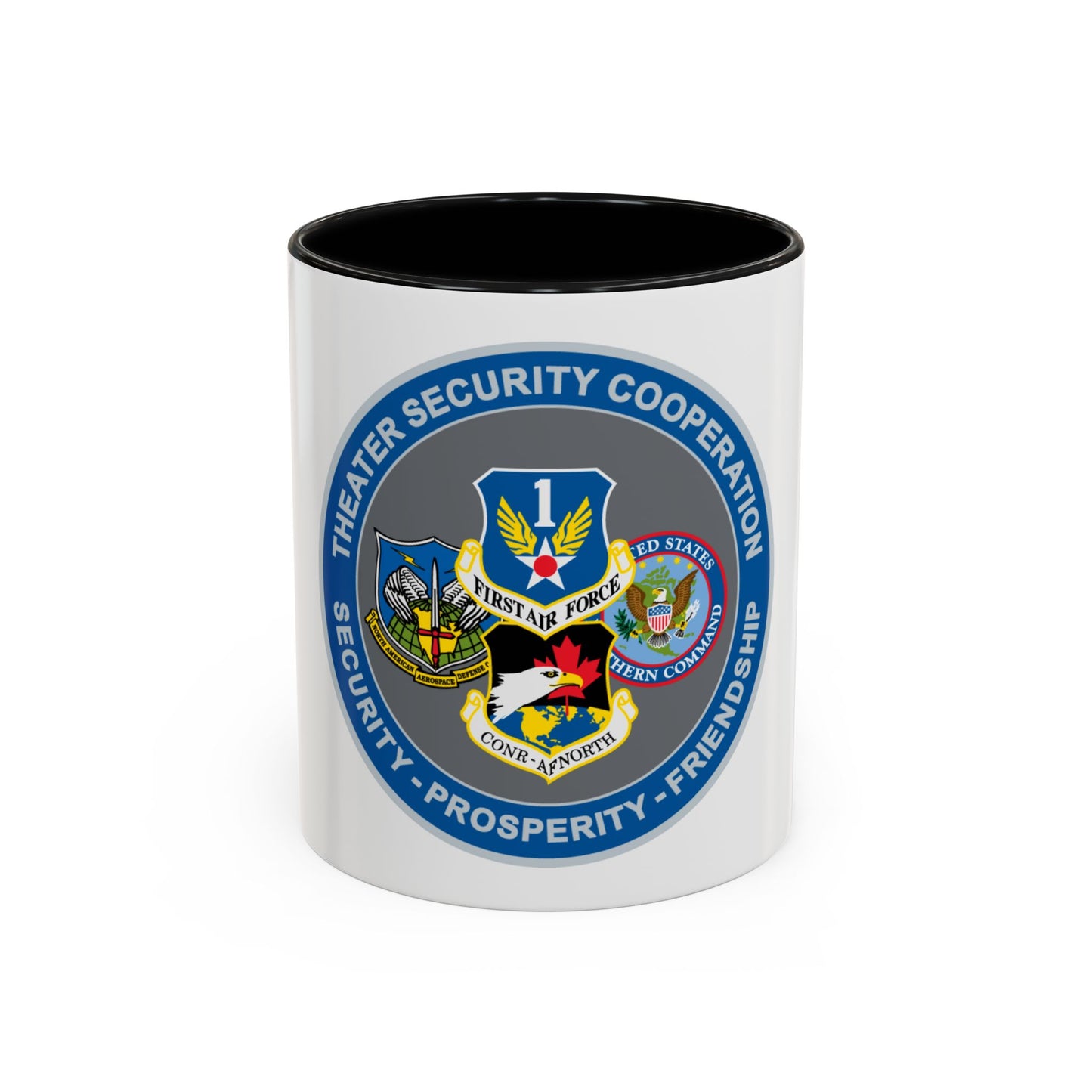 AF North TSC Theater Security Cooperation (U.S. Air Force) Accent Coffee Mug