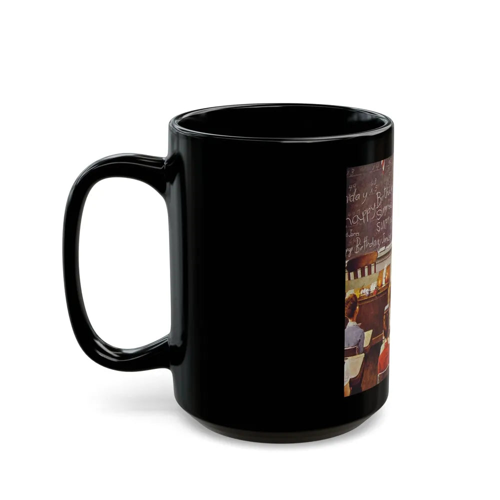 Rockwell1 (12) - Black Coffee Mug-Go Mug Yourself