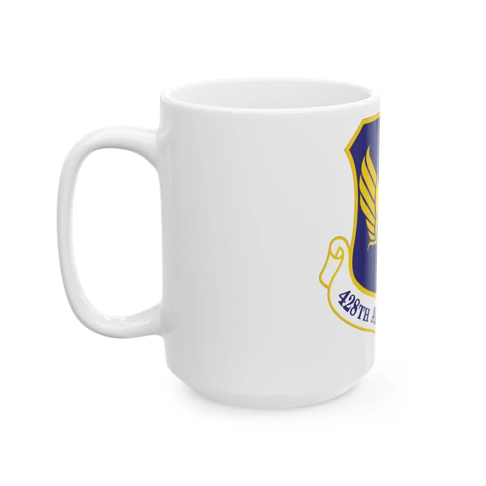 428th Air Base Group (U.S. Air Force) White Coffee Mug-Go Mug Yourself